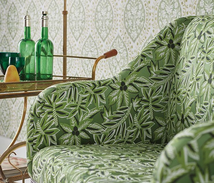 Nina Campbell Claribel fabrics are by the renowned