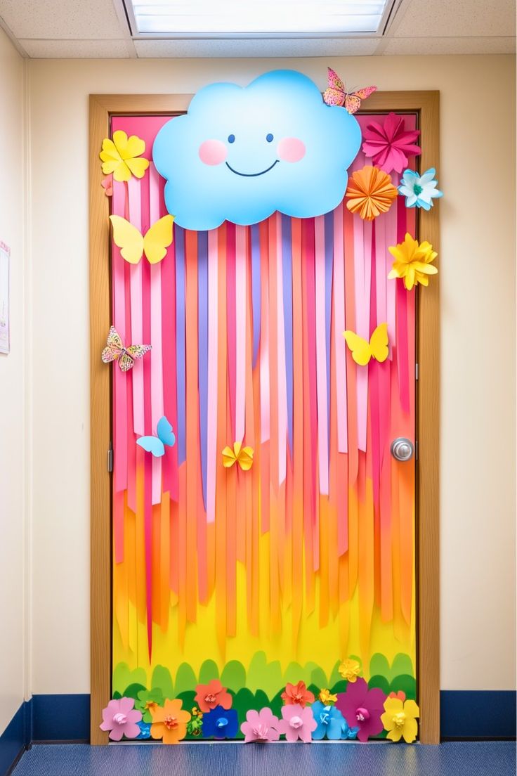 15 Simple And Easy Spring Classroom Door Ideas Teachers Will Love H De039036cd9b3d24d241c3dda80b175b