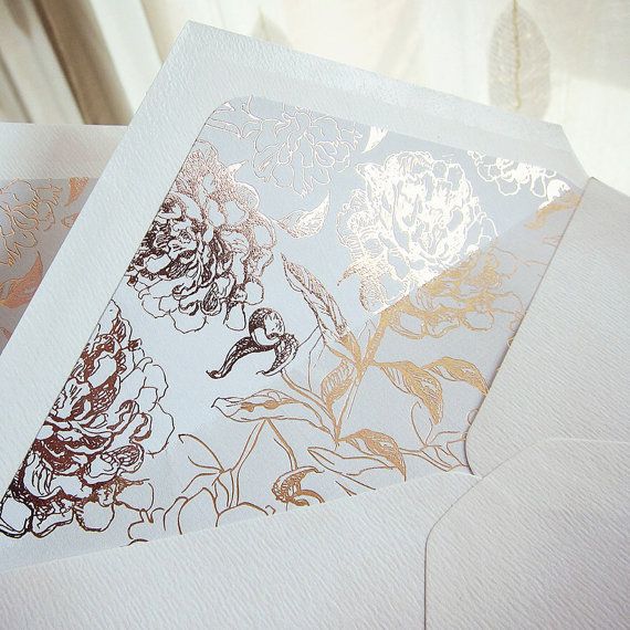Best 25 White Envelopes Ideas On Pinterest Modern Wedding These Delicately Foiled Envelopes Liners In Rose Gold Will Add The Perfect Touch Quality And