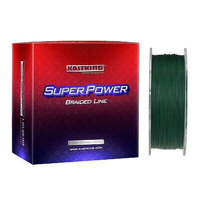 Green KastKing SuperPower Braided Line 547Yds 50lbs Braid Fishing Line