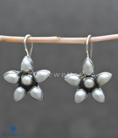 Office Wear Silver Earrings Online In India Gemstone Office Wear Silver Earrings Online In India