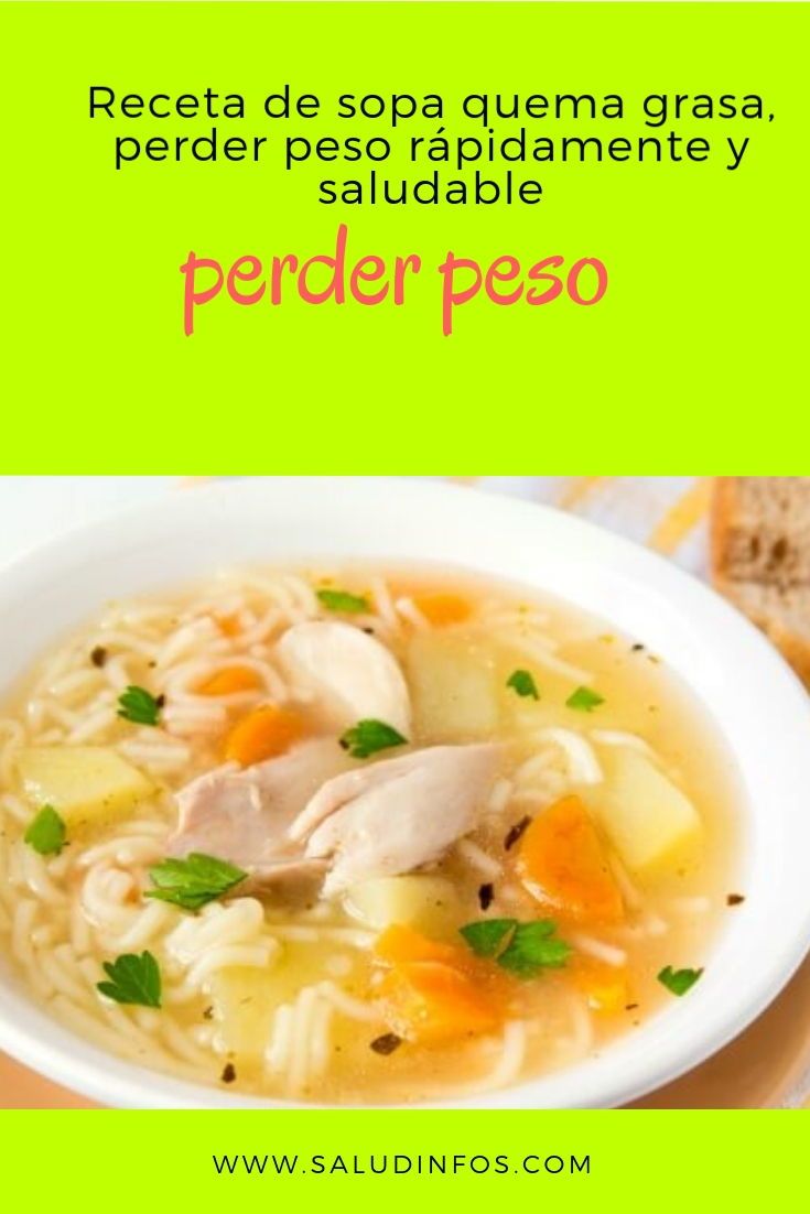 caldo para adelgazar rapidamente