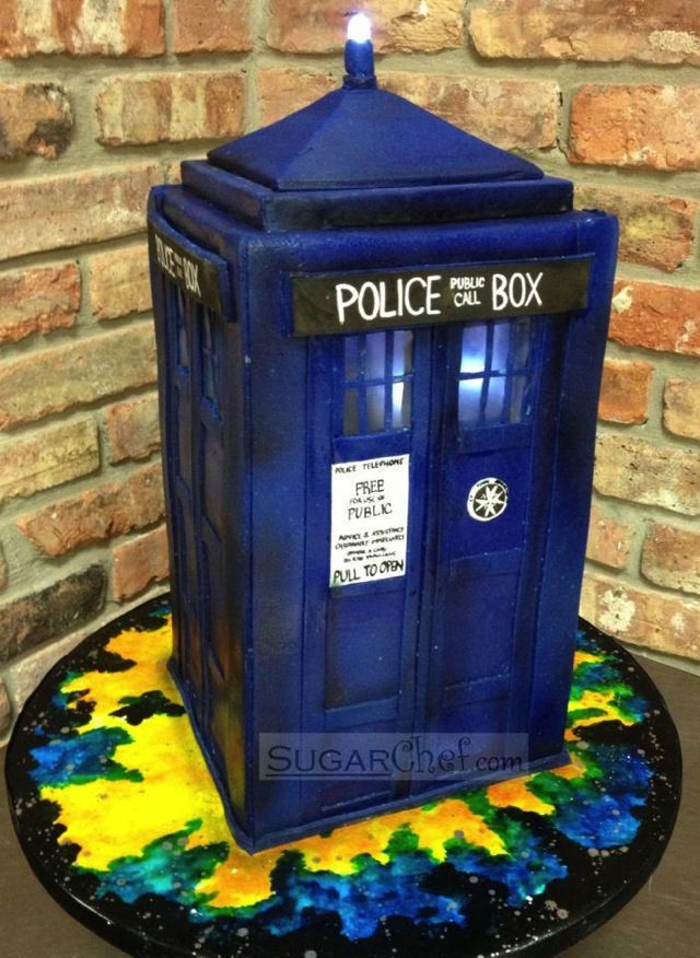 Tardis Birthday Cake Sydney Tardis Birthday Cake Sydney