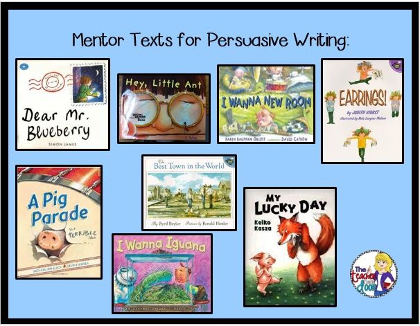 persuasive essay mentor texts persuasive essay mentor texts