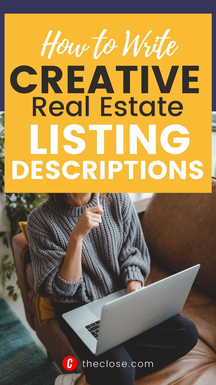 creative writing for real estate listings