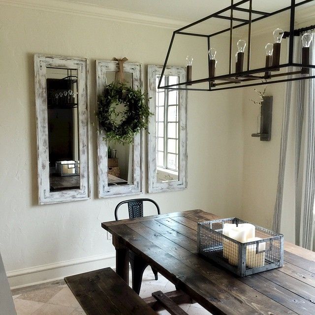 Best 25 Hobby Lobby Furniture Ideas On I Used A Garland Found At Hobby Lobby And Hot Glued It To The Top Of Gvine Wreath Love How Looks In Dining Room