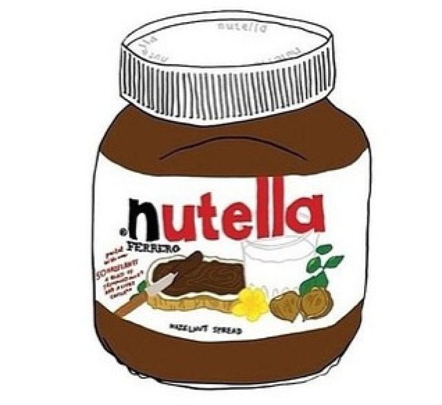 Nutella Nutella Nutella jar Tumblr transparents