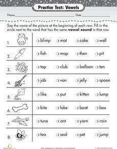 vowel worksheets second grade 2nd grade phonics worksheets diilzcom