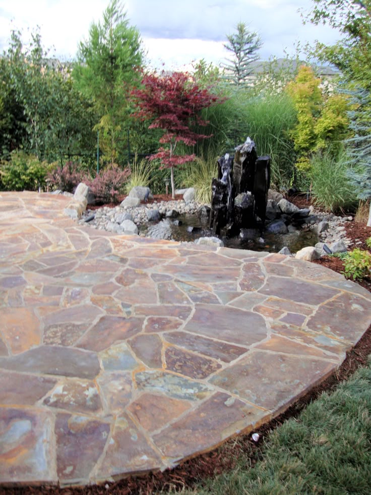 Best 25 Flagstone patio ideas on Pinterest
