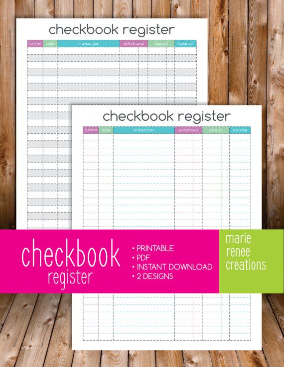 Best 25+ Checkbook register ideas on Pinterest Check register - check register in pdf Best 25+ Checkbook register ideas on Pinterest Check register - check register in pdf