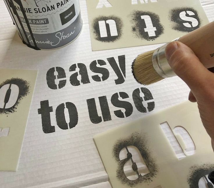 LETTERING STENCIL BIG ALPHABET NUMBERS 50mm tall 1.96" 6X sheets Modern CAPITALS LETTERING STENCIL BIG ALPHABET NUMBERS 50mm tall 1.96" 6X sheets Modern CAPITALS