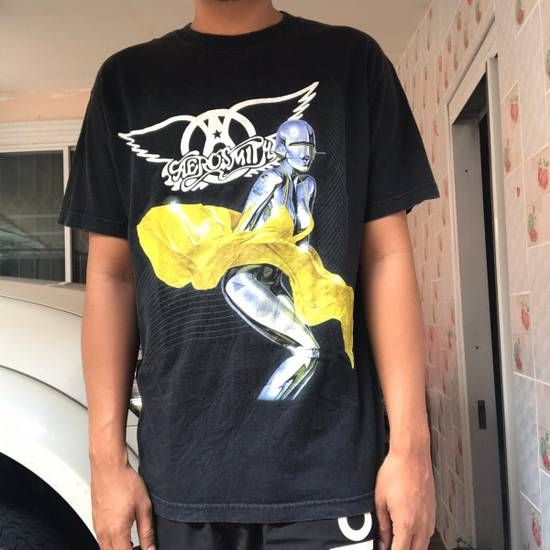 売れ筋】 SCOTT TRAVIS 着 空山基 Tシャツ AEROSMITH - Tシャツ 受発注品 TRAVIS SCOTT 空山基 Tシャツ AEROSMITH 着 Tシャツ/カットソー(半袖/袖なし)