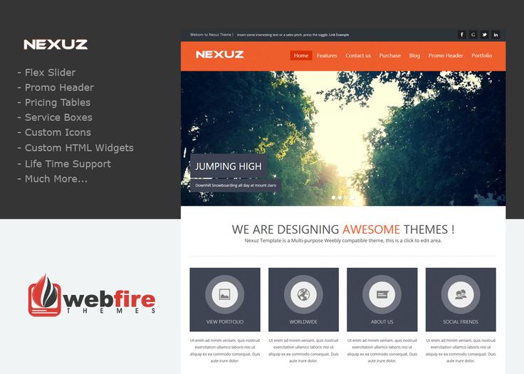 weebly template