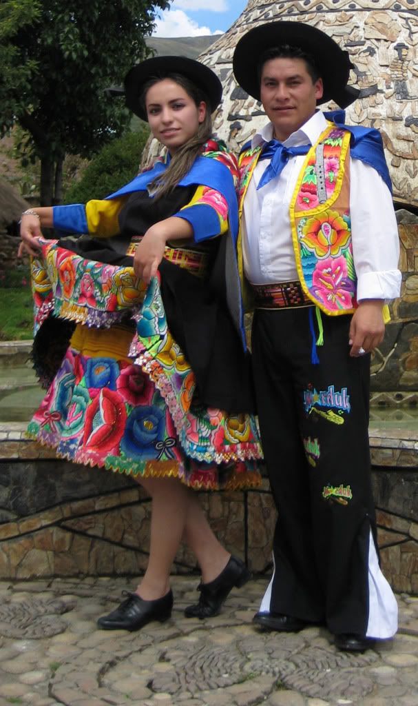 TRAJES TIPICOS DEL PERU Traditional Peruvian Dresses: Huayno de Junin