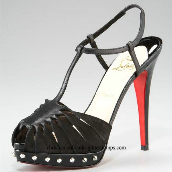 christian louboutin so spike leather sandals