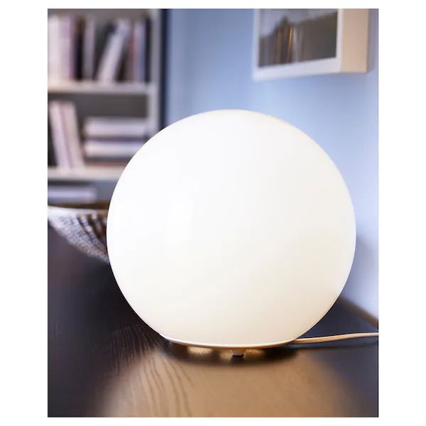 Fado Table Lamp With Led Bulb White 10 Ikea Light Sphere Fado Table Lamp With Led Bulb White, Fado Table Lamp With Led Bulb White10w