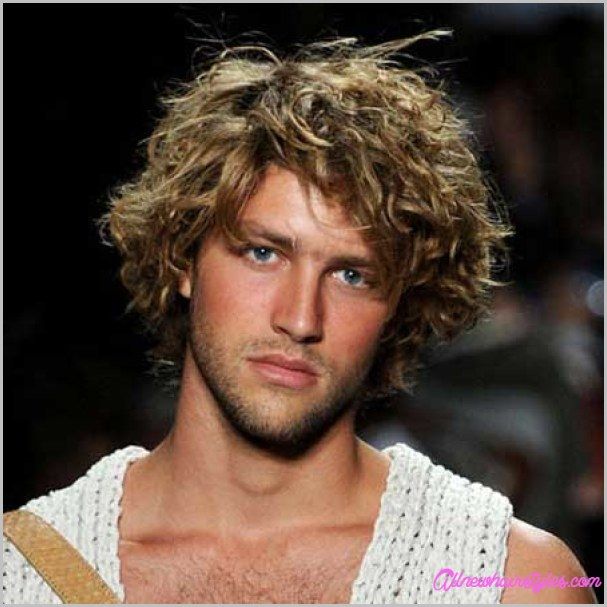 Long curly boy haircuts Frizzy hair men, Curly hair men, Men's curly