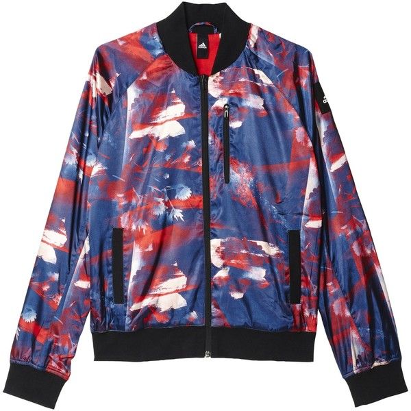 Adidas flower sales bomber jacket