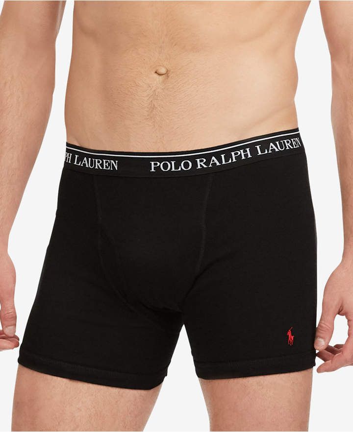 Polo Ralph Lauren Mens Classic Fit Knit Cotton Boxer Briefs 31 Bonus Pack And Reviews