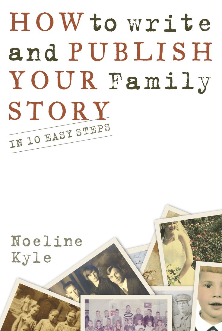 family history books template