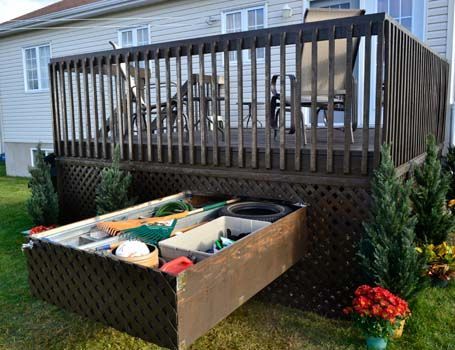 Best 25+ Patio Cushion Storage Ideas On Pinterest Garden Storage Pull out storage drawers for the deck. To put cushions and my props! - Best 25+ Patio Cushion Storage Ideas On Pinterest Garden Storage