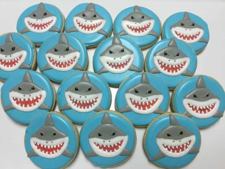 Shark Themed Cake Shark Themed Cake