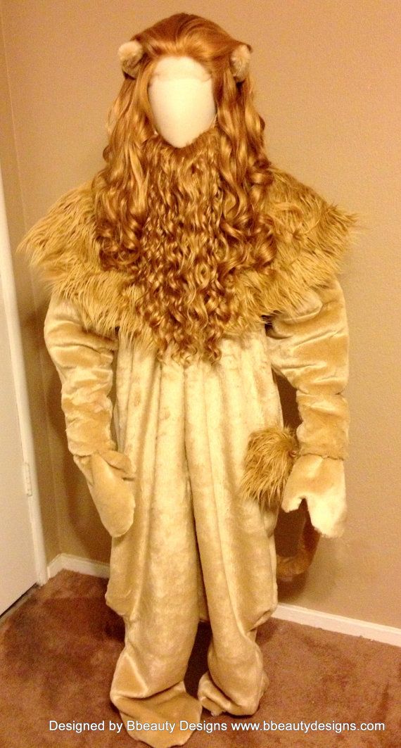 Cowardly Lion Men S Wizard Of Oz Wig By Bbeauty79 On Etsy Lion Costume Diy Lion Costume Cowardly Lion Costume [ 1063 x 570 Pixel ]