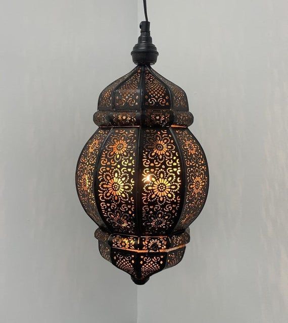 Outdoor Hanging Home Decor Hand Crafted Turkish Lamp Moroccan Lanterns Pendant Lights Ceiling Fixture Night Vintage Oriental Lamp Moroccan Lanterns Pendant Lights, Turkish Outdoor Hanging Lamps