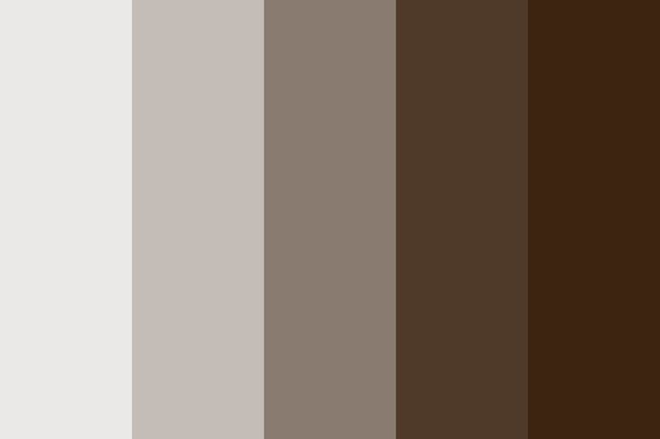 Neutral light gray browns Capricorn aesthetic, Color schemes colour