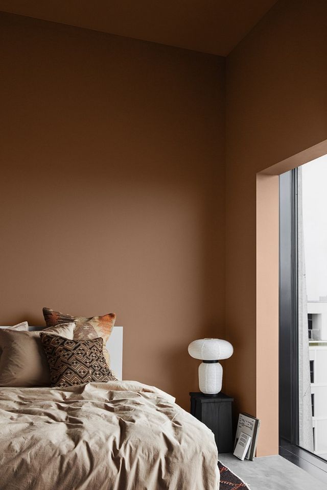 احدث صور وإشكال لديكورات دهانات الحوائط لغرف النوم باللون الرمادي الرصاصي Gray Bedroom Walls Grey Walls Living Room Grey Colour Scheme Bedroom