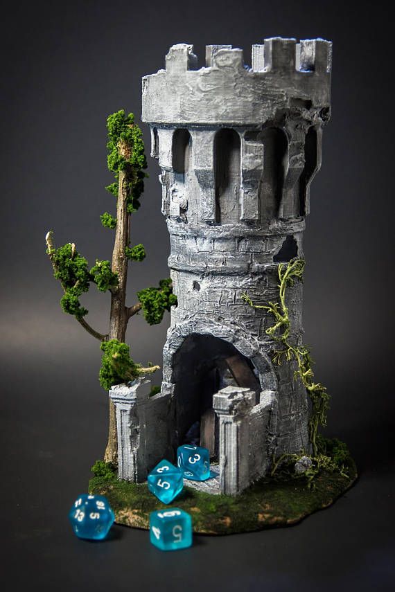 Castle Demolish Cube Tower w/Cube Tray Spring Wintertime Autumn graphic relating to 3d Printable Dice Tower known as Castle Destroy Cube Tower w/Cube Tray Spring Winter season Autumn