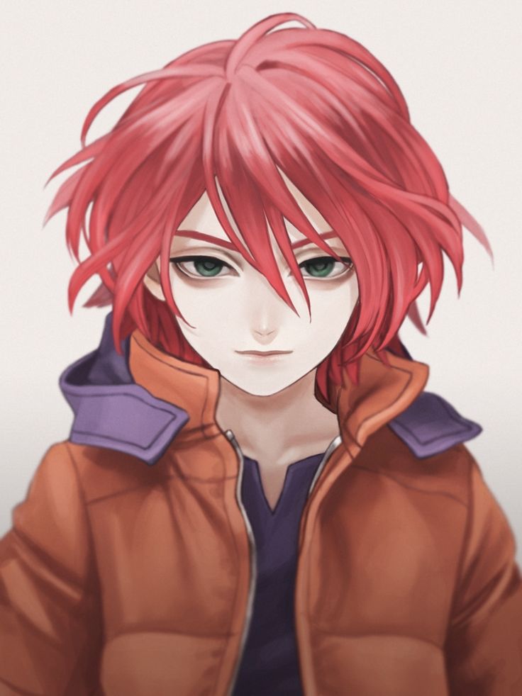 Anime characters with short red hair