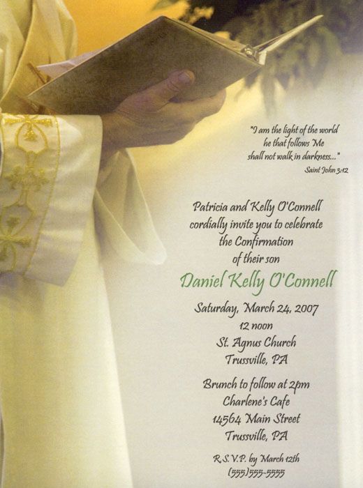 this first communion or confirmation invitation can be used for a