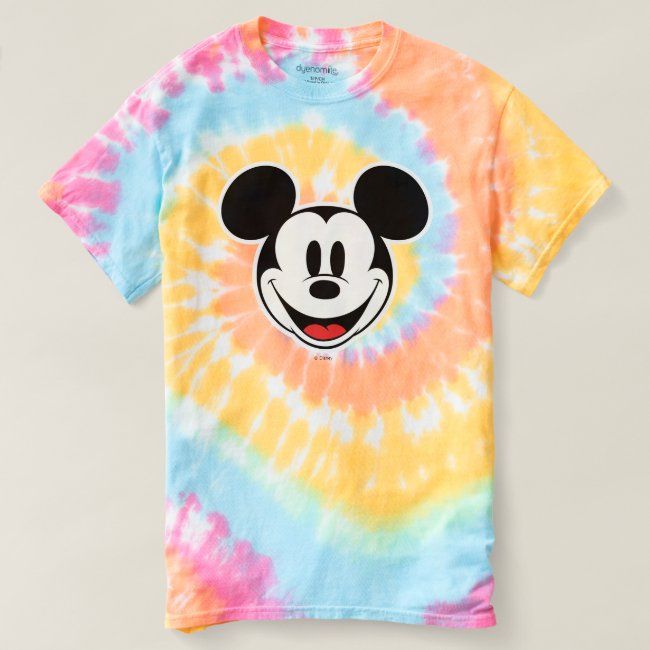 how to make a tie dye mickey mouse shirt