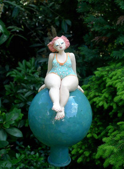 20 besten Gartenfiguren Bilder auf Pinterest Keramik kunst - figuren aus ton selber machen 20 besten Gartenfiguren Bilder auf Pinterest Keramik kunst - figuren aus ton selber machen
