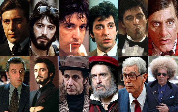 Al Pacino Selected Filmography | Al pacino, Actors, Robert de niro