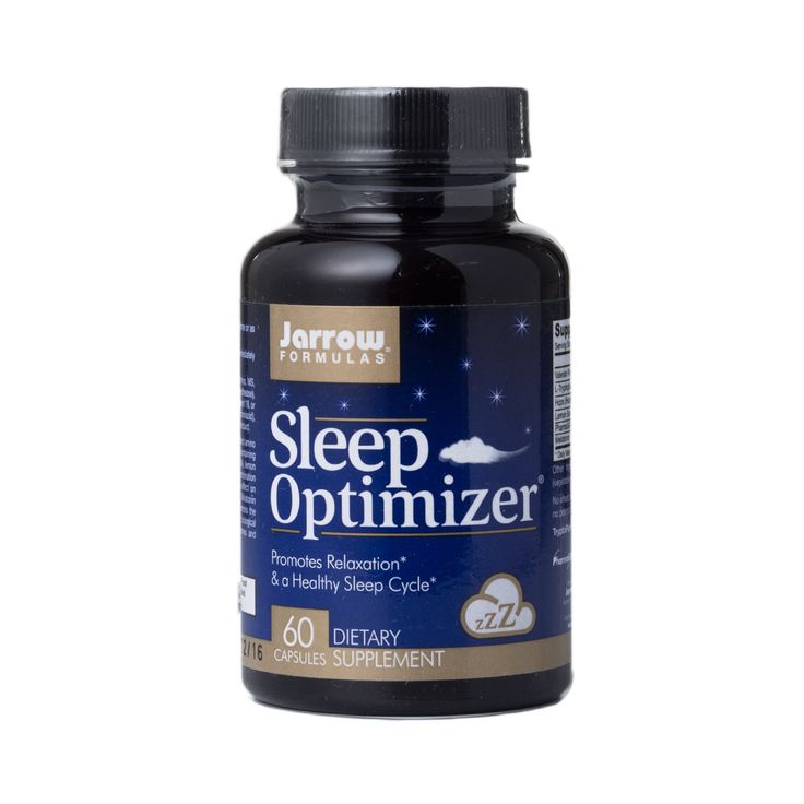 Jarrow Formulas Sleep Optimizer Sleep Health Capsules 60 vcaps bottle