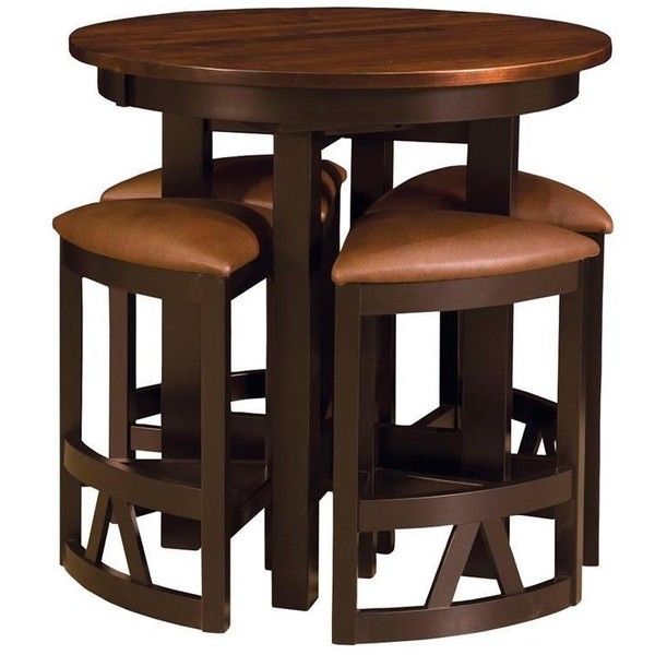 Amish Lacrosse Round Gathering Table 696 Liked On Polyvore Amish Lacrosse Round Gathering Table 696 Liked On Polyvore Featuring Home Furniture Tables Dining E Saving Dinin