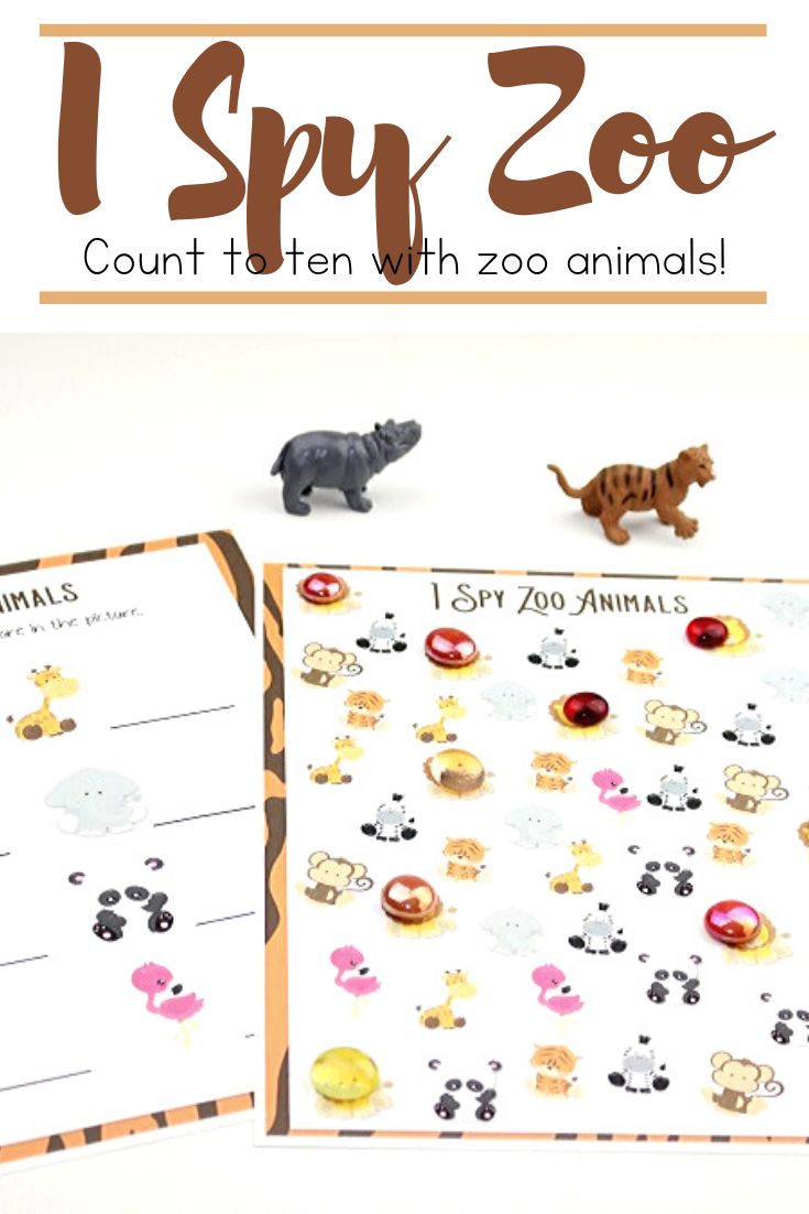 i spy zoo animals counting game for kids zoo animals preschool