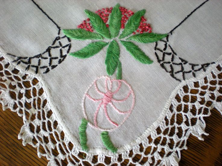 45 Best Vanity Tops Dresser Scarves Display Images On Pinterest Centerpiece Display Embroidered Crocheted Table Decor Dresser Scarf Hand Cloth In Pink Green Black