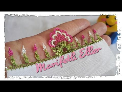 İğne Oyası Üzeri Pırpırlı Badem Modeli Yapılışı Türkçe Videolu İğne Oyası Üzeri Pırpırlı Badem Modeli Yapılışı Türkçe Videolu