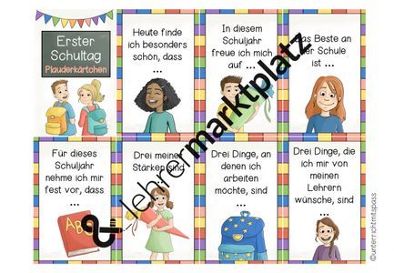 Kennenlernen am 1.schultag