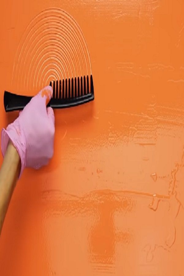 23 Wall Painting Ideas Using Ordinary Things Video Diy Wall Painting Wall Painting Techniques Wall Painting