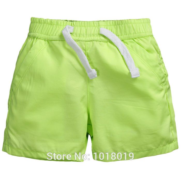 Bermuda Bebe Niño Algodón Verano Verde Bermuda Bebe Niño Algodón Verano Verde