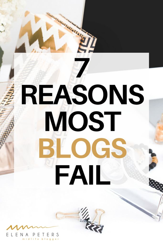 If it seems like no matter how much time and effort you spend on your own posts and promotion, traffic and engagement just keeps falling flat, you may be doing some of these 7 things that are responsible for most blogs failing. It's time to tackle these reasons head on and make a mind shift so you can start to get your blog on the path to success.