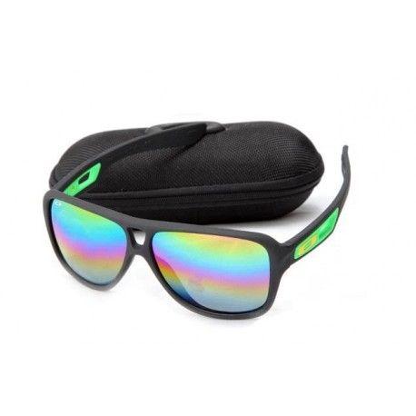 Oakley Dispatch II Sunglass 7858 Black Red Frame Yellow Lens On