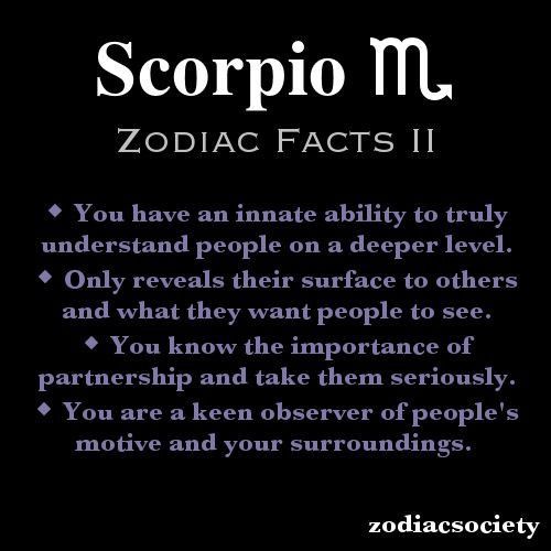 Exactly ️IM ️ | Scorpio zodiac facts, Scorpio, Zodiac society