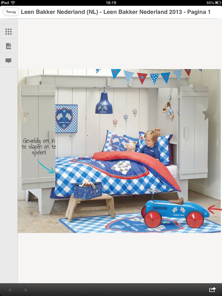 Lief Lifestyle in met Leen Bakker | Vintage kinderkamers, Kind slaapkamers, Peuterbed