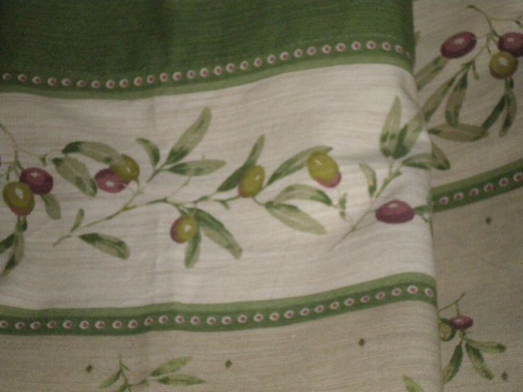 Better Homes & Gardens Olive Branch Villa Valance Tuscan Cotton 4