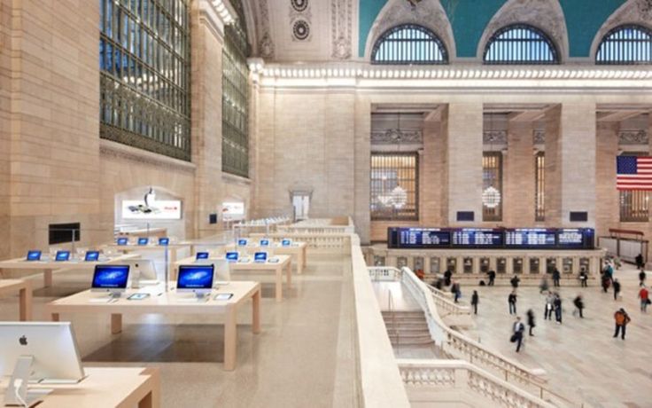 5 Most Beautiful Apple Stores From All Around The World Architecture Apple Store Grand Central Apple Retail Store
